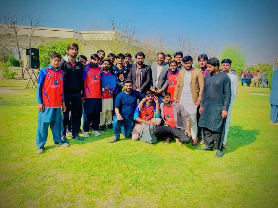 Students at the Annual Sports Gala